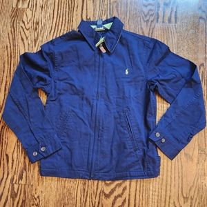 Lightweight polo jacket for boys